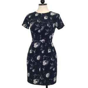 Club Monaco - Blue Floral Dress - Size 2